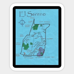 El Sereno Sticker